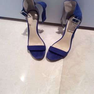 Blue Calvin Kline heels
